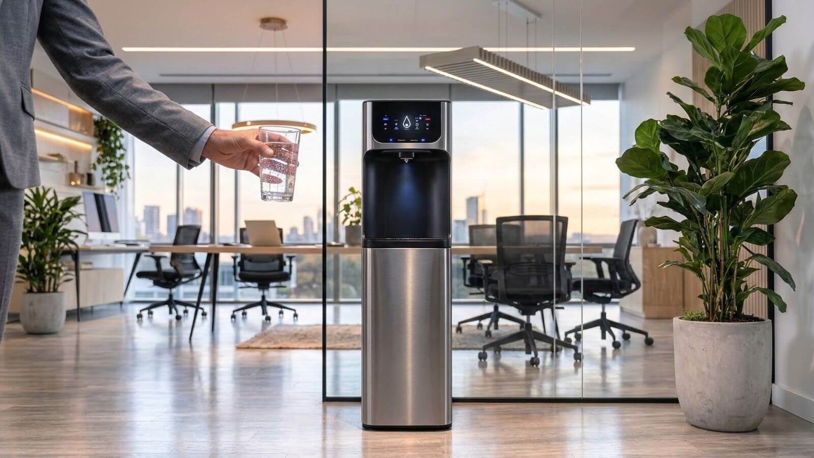 Ψύκτης δικτύου με φίλτρο σε γραφείο