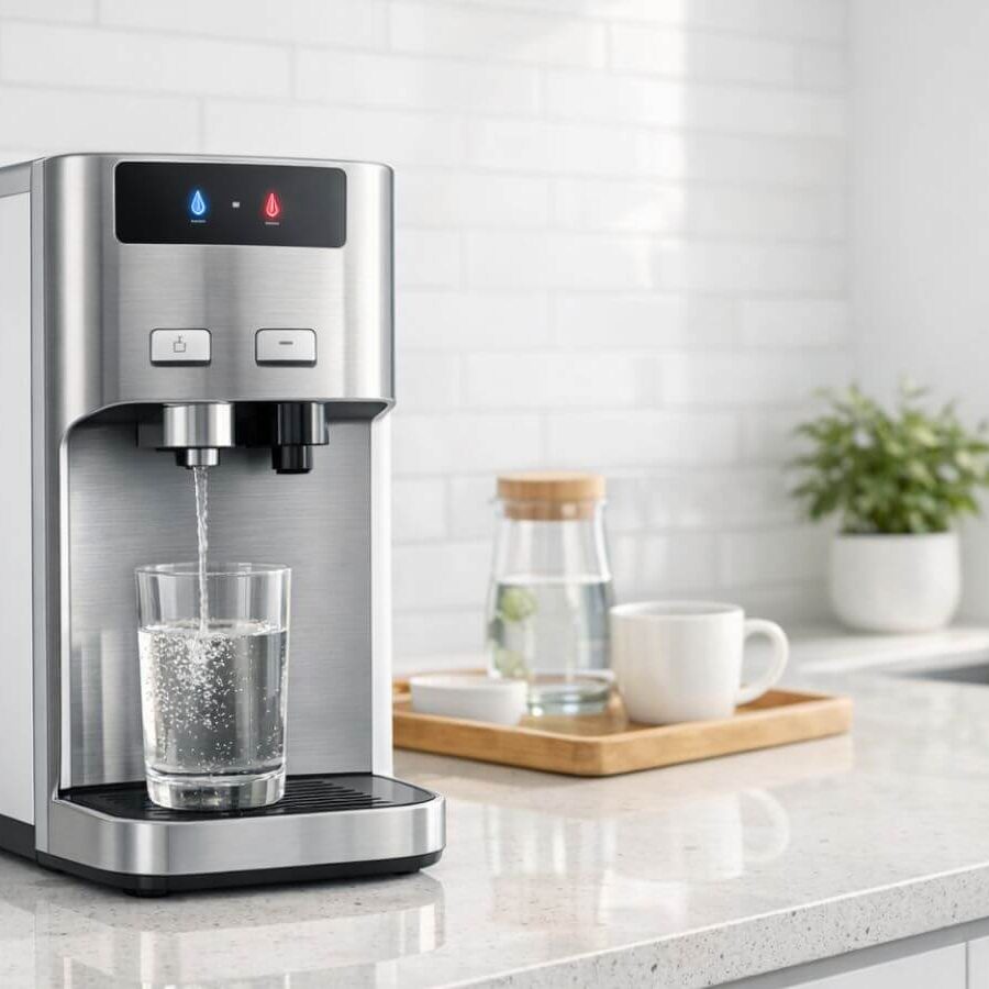 oasis-psiktis-pagkou-2 επιτραπέζιος ψύκτης νερού πάγκου σε κουζίνα