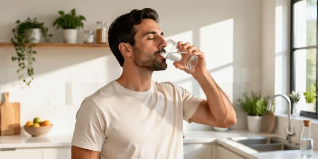 hero-psyktes-andras-pinei-nero πόσο νερό πρέπει να πίνουμε την ημέρα