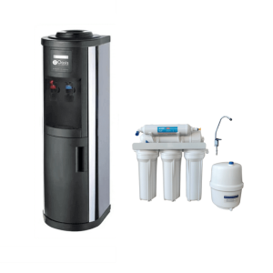 Ανοξείδωτος Ψύκτης Νερού Δικτύου με Φίλτρο Αντίστροφης Όσμωσης | Oasis Inox ISS-DRO