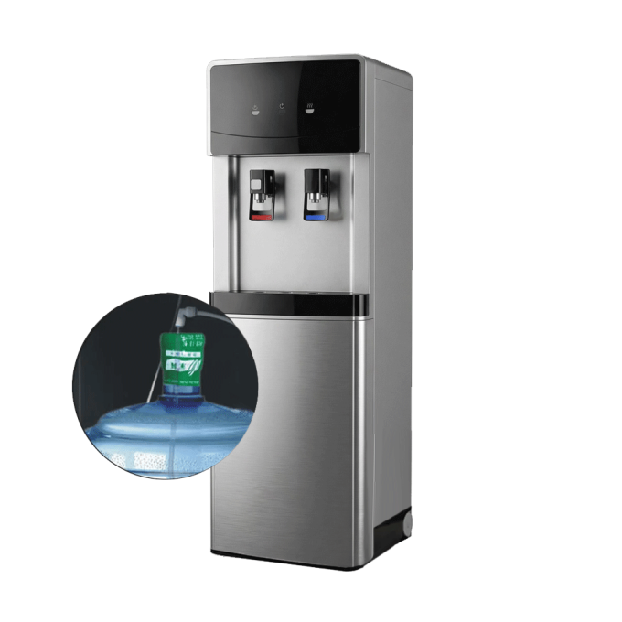 Ψύκτης Νερού Κάτω Φιάλης,  Bottom Load - Silver Style | Oasis Group-19