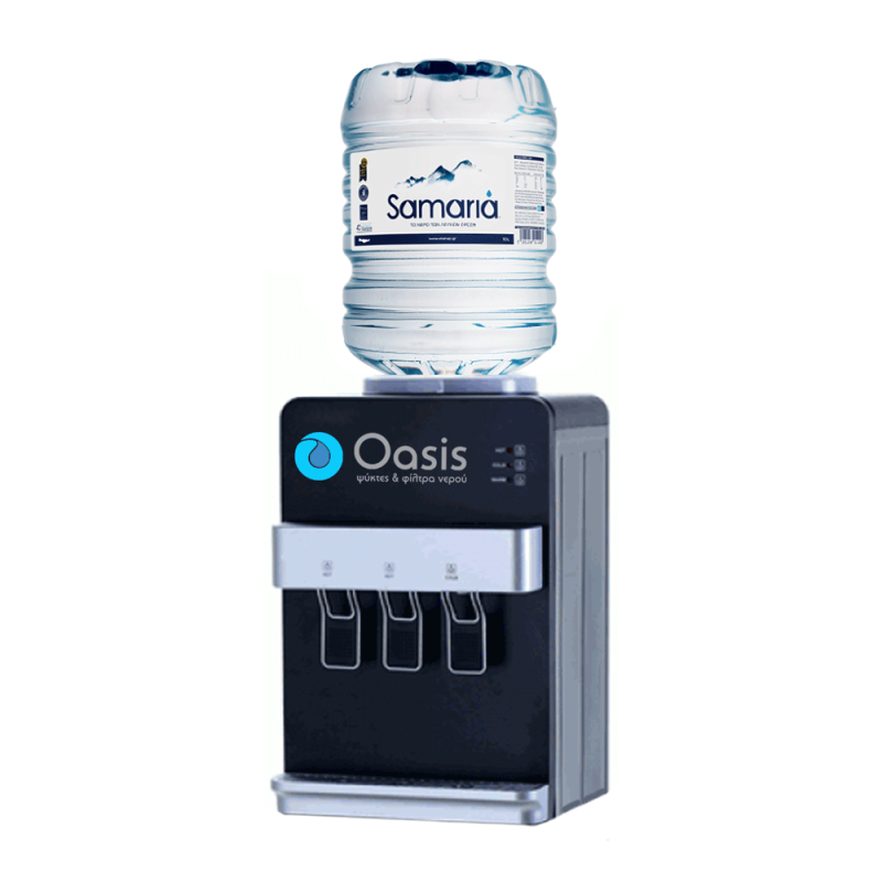 Επιτραπέζιος Ψύκτης Νερού για Φιάλες Εμφιαλωμένου | Oasis Black Desktop - 30TB