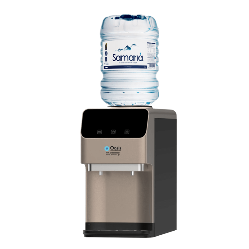 Countertop Bottle Water Cooler Gold and Touch | Oasis Touch Gold 44TTL Countertop Bottle Water Cooler Gold and Touch | Oasis Touch Gold 44TTL