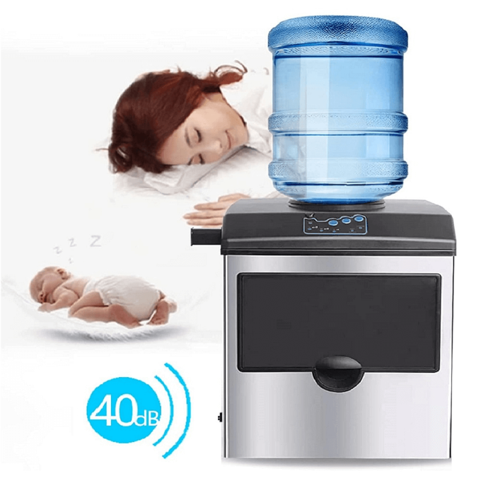 Ψύκτης Νερού με Παγομηχανή για Παγάκια Παραγωγής 22κ/μ | Oasis Ice Maker 22k