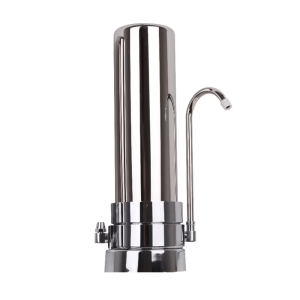 Countertop Inox Single Housing for Tap Water Filter | Oasis F1-INOX-NF