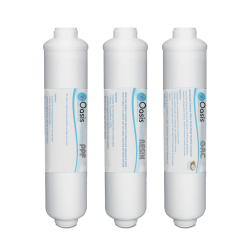 Σετ Φίλτρων Νερού Για Ψύκτη Δικτύου με Ρητίνη κατά των Αλάτων | OASIS Cooler Set Filters -DR