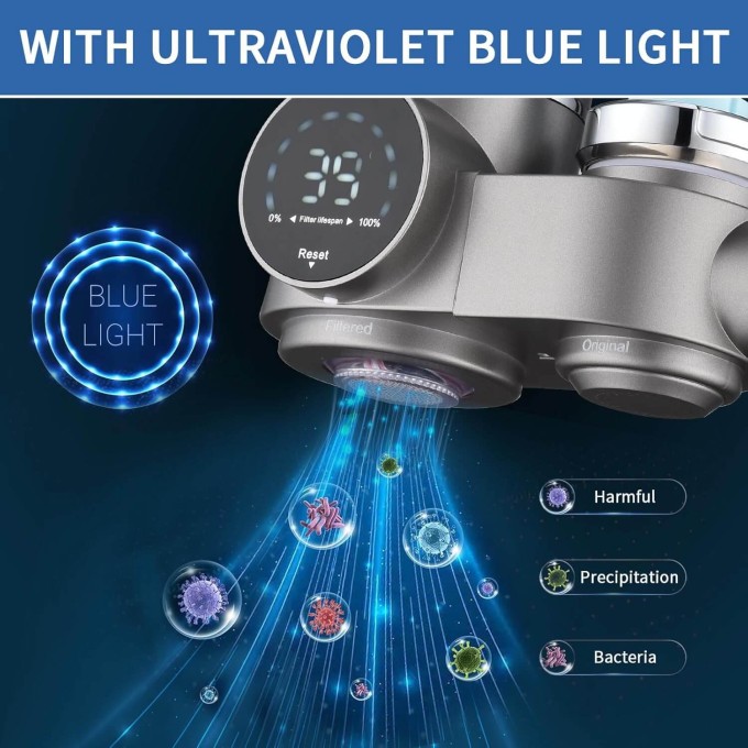 Φίλτρο Νερού Βρύσης 8 Σταδίων με Οθόνη & UV | Oasis UV-8