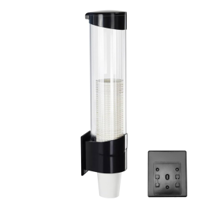 Ποτηροθήκη - Θήκη Ποτηριών Μαγνητική Μαύρη για Ψύκτες Νερού | Oasis Cup-M1