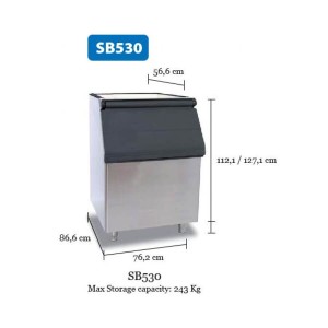 Scotsman Αποθήκη Πάγου SB 530 Χωρητικότητας 243kg | Oasis SB-530