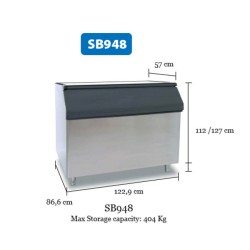 Scotsman Αποθήκη Πάγου SB 948 Χωρητικότητας 406kg | Oasis SB-948