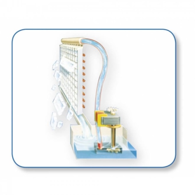 Scotsman Παγομηχανή Κάθετου Στοιχείου με Ημερήσια Παραγωγή 190kg | Oasis NW 307 xSafe