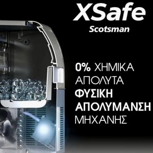 Scotsman Παγομηχανή με Λειτουργία Ψεκασμού και Ημερήσια Παραγωγή 170kg | Oasis MXG-437 xSafe