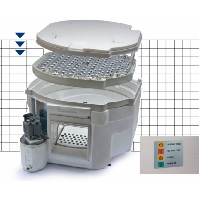 Scotsman Ice Machine With Spray Function And Daily Production 152kg | Oasis MXG-327 XSafe