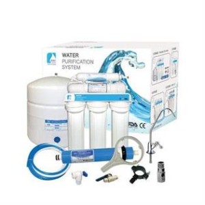 Αντίστροφη όσμωση 5 σταδίων με δεξαμενή 18L Waterline USA