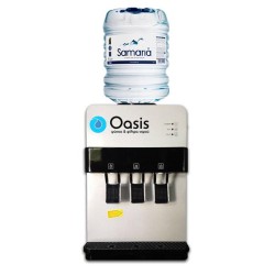 Μεταχειρισμένος Επιτραπέζιος Ψύκτης Νερού για Φιάλες Εμφιαλωμένου | Oasis Silver Desktop - 30TBS USED