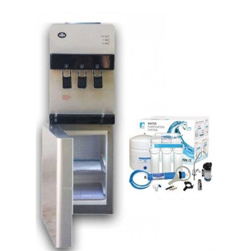 Ψύκτες νερού δικτύου ψυγείο & όσμωση 5 σταδίων-αντλία 30LBF