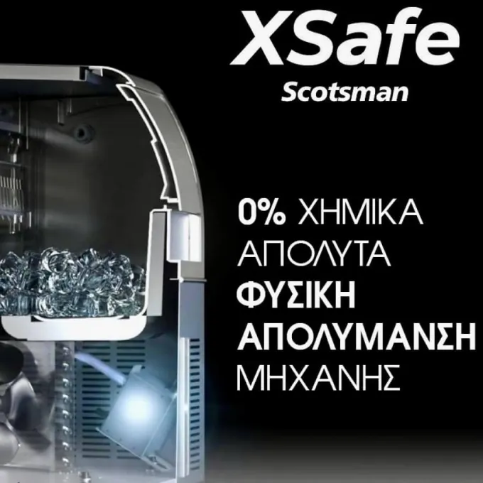 Scotsman Ice Machine With Spray Function And Daily Production 152kg | Oasis MXG-327 XSafe