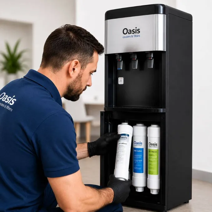 Τεχνικός Έλεγχος σε Ψύκτες & Φίλτρα Νερού | Oasis Ceck