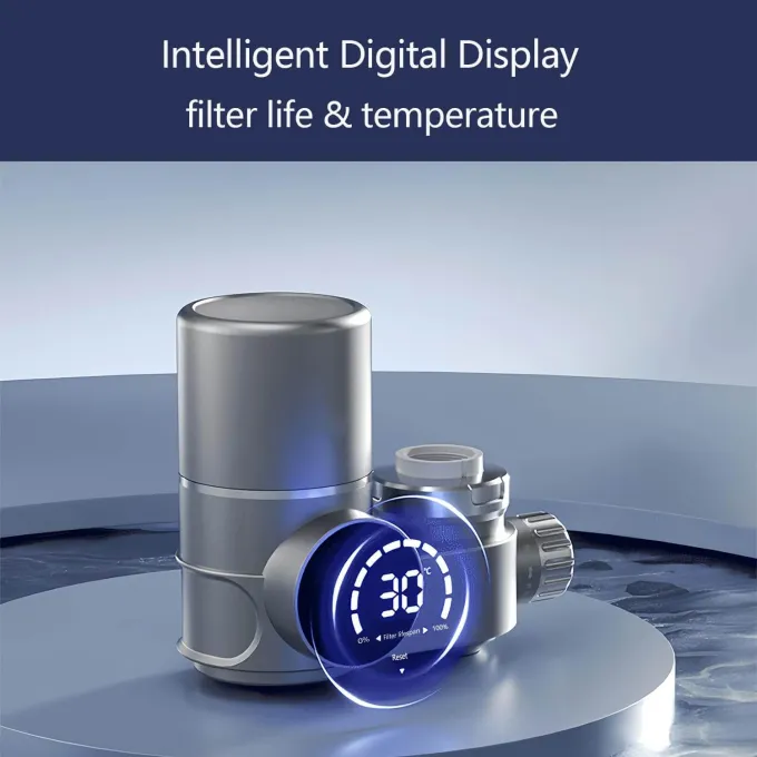 Φίλτρο Νερού Βρύσης 8 Σταδίων με Οθόνη & UV + 4 Ανταλλακτικά | Oasis UV-8-PACK