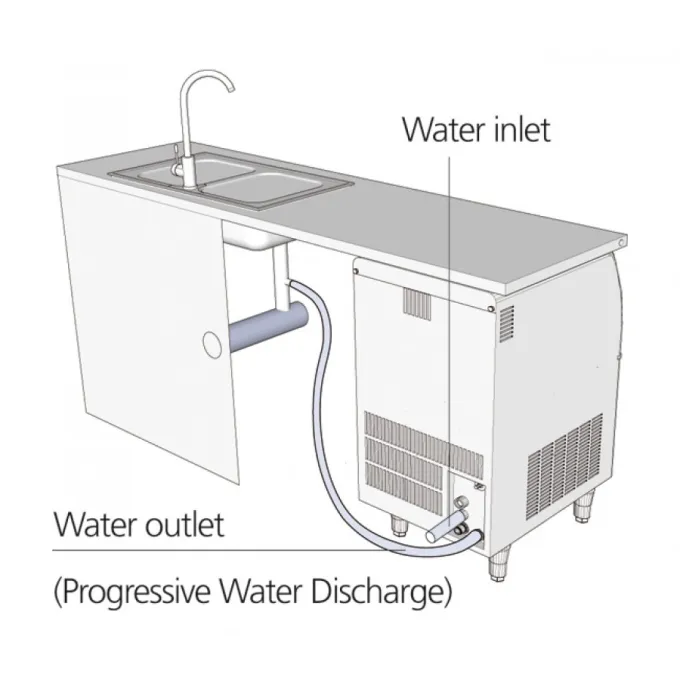 Scotsman Ice Machine With Spray Function And Daily Production 33kg | Oasis AC-57