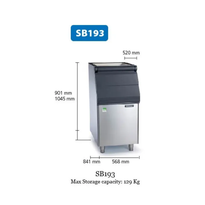 Scotsman Ice Storage Bin SB 193 With Capacity of 129kg | Oasis SB-193