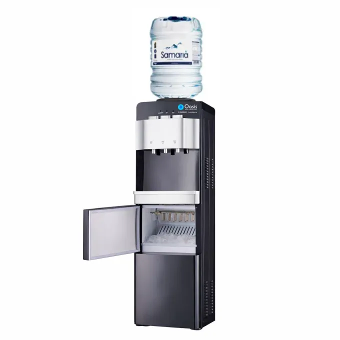 Ψύκτης Νερού με Παγομηχανή Φιάλης για Παγάκια 15κ | Oasis 308ICE