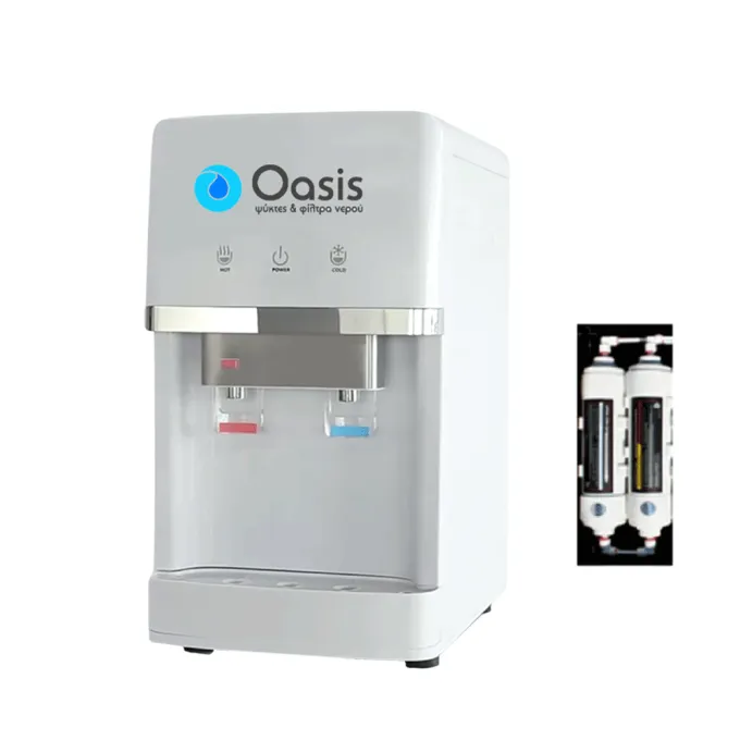 Network Benchtop Water Cooler with Filter & Compressor | Oasis Desktop Luxe-W-D
