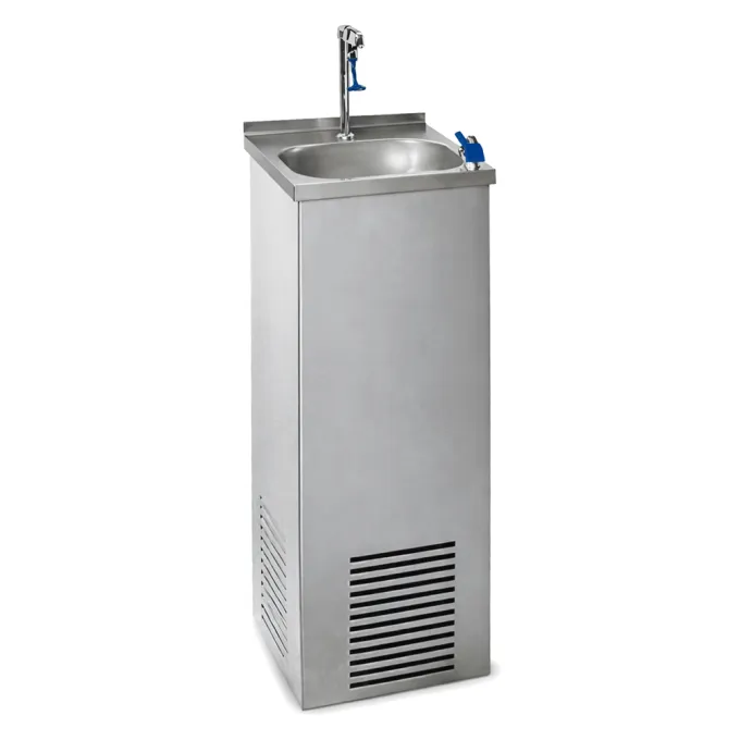 Professional High-Performance Water Cooler with Trough | Oasis A-2 INOX