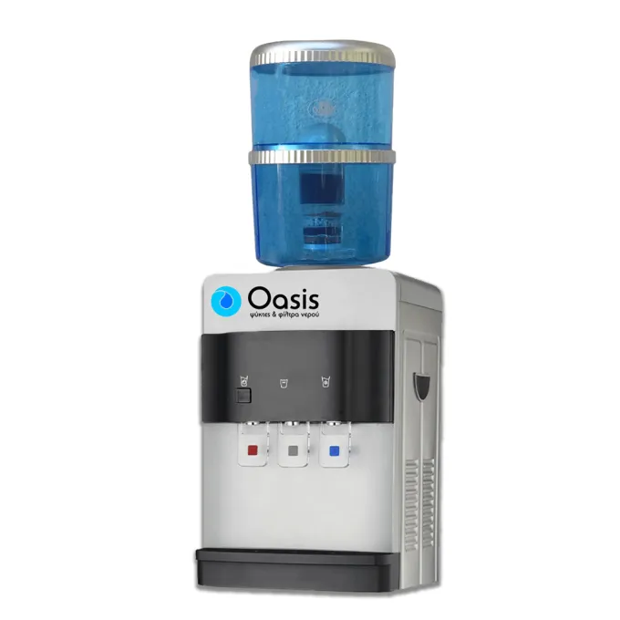 Countertop Water Cooler for Tap Water with Filters | Oasis Desktop 37TBS-FF