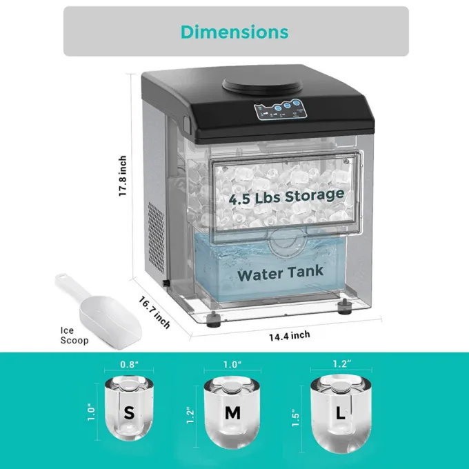 Water Cooler With Ice Maker For Ice Production 22kgr/d | Oasis Ice Maker 22k