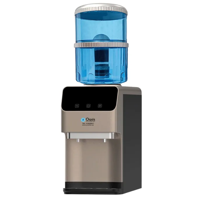 Countertop Water Cooler for Tap Water with Gold and Touch Filter | Oasis Touch Gold - 44TTL-FF