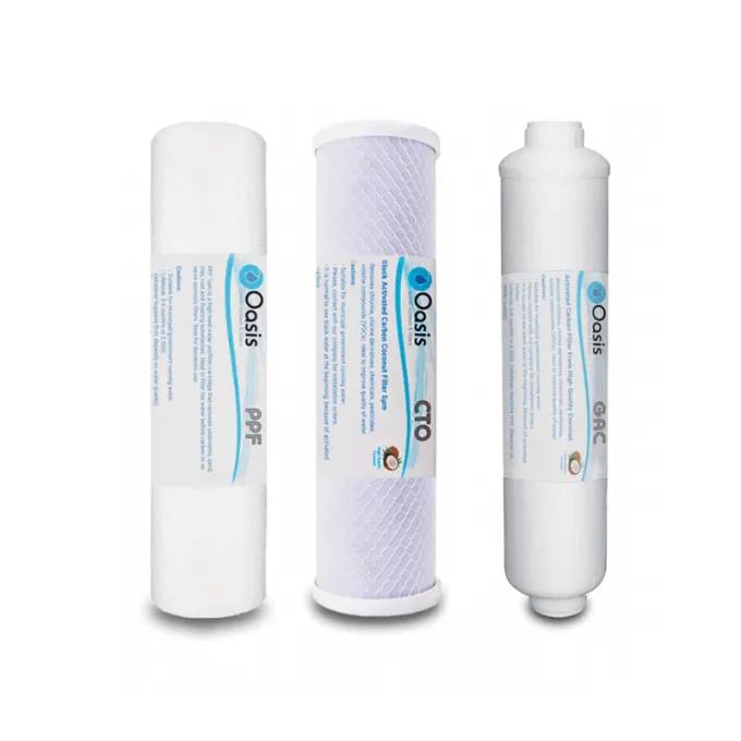 Water Filter Set for F3-Down | OASIS Set Filters 3