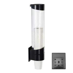 Ποτηροθήκη - Θήκη Ποτηριών Μαγνητική Μαύρη για Ψύκτες Νερού | Oasis Cup-M1