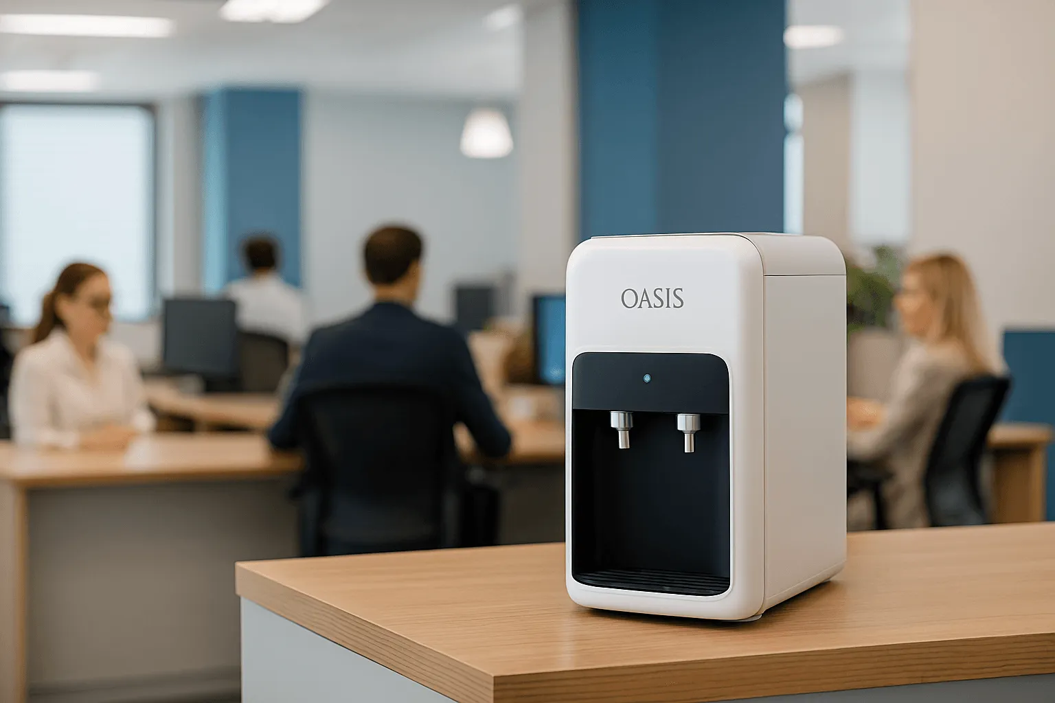 Ψύκτης νερού πάγκου σε χώρο γραφείου